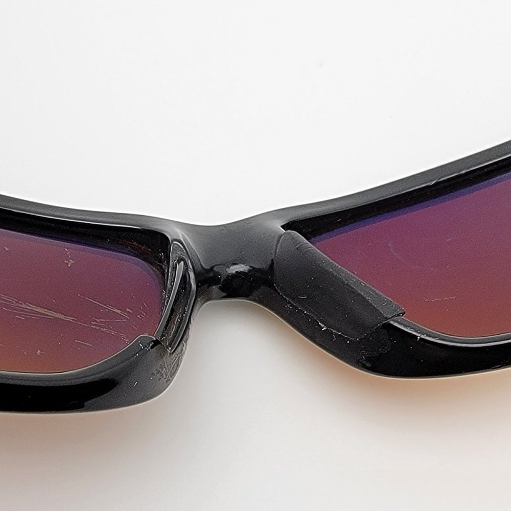 *SOLD* Maui Jim World Cup MJ266 Black Frame Fuse Gold Mirror Polarized Sunglass - Picture 9 of 13